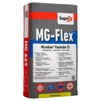 Sopro MG Flex 669 – Супер эластичный клеевой состав с содержанием каучука и высокими звукоизолирующими свойствами, 15 кг.