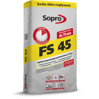 Sopro FS 45 – Самонивелирующаяся смесь, толщиной от 5 до 45 мм, 25 кг.